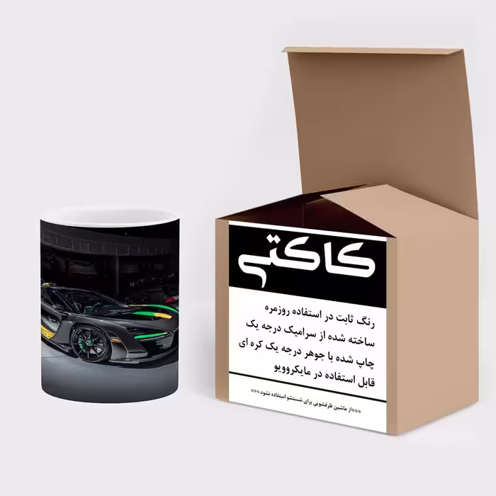 ماگ کاکتی طرح ماشین مدل mgs14016