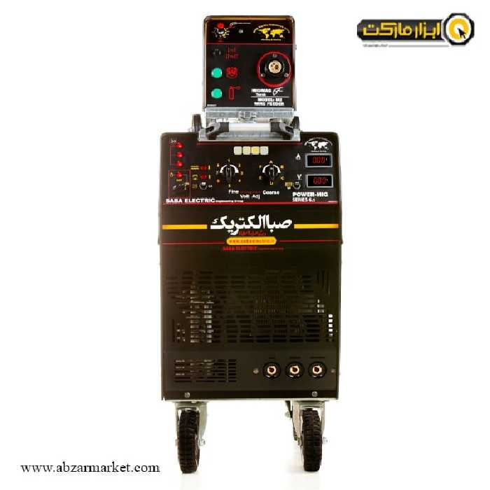اینورتر جوشکاری میگ صبا الکتریک 600 آمپر آب خنک مدل Power-Mig-Series 6.5 WC