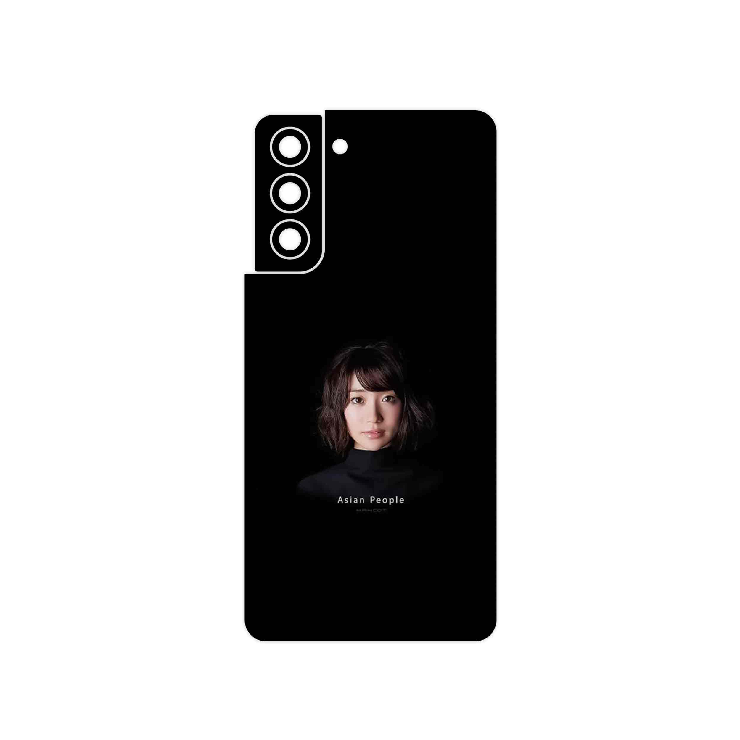 برچسب پوششی ماهوت مدل Portrait of an Asian Woman مناسب برای گوشی موبایل سامسونگ Galaxy S21 5G