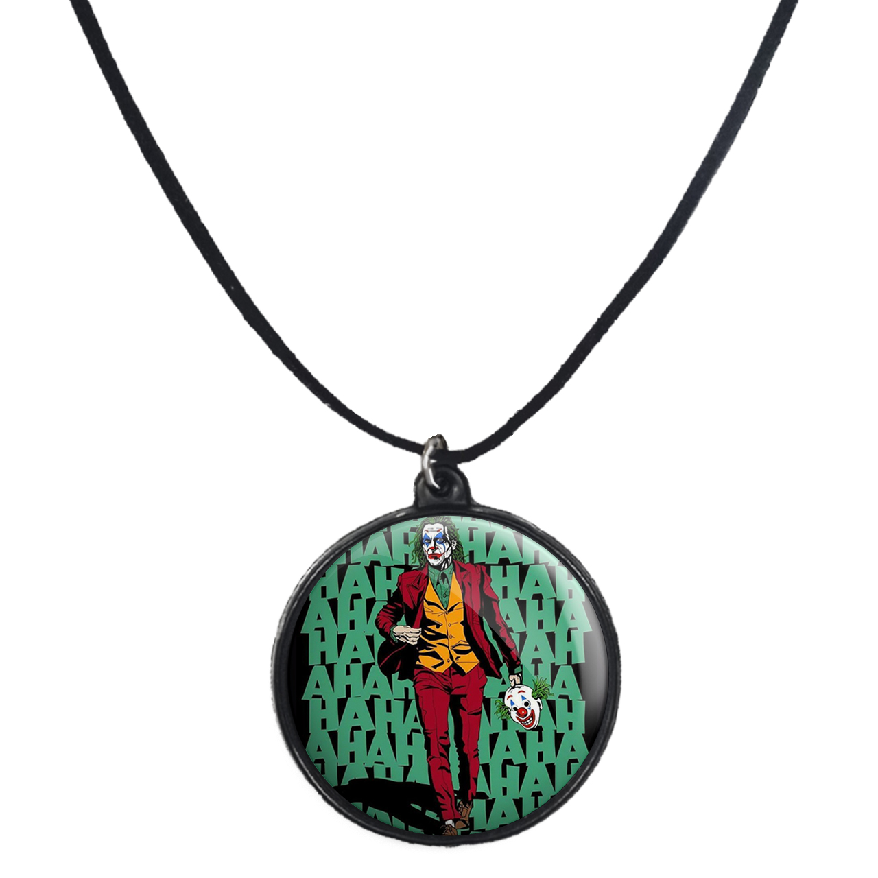 گردنبند پرمانه طرح جوکر کد pmb.253 