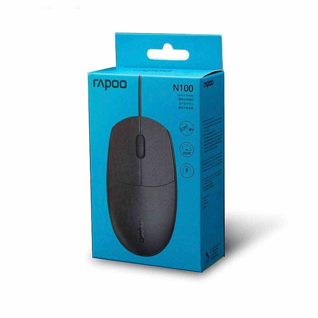 خرید ماوس رپو Mouse Rapoo N100 با بهترین قیمت