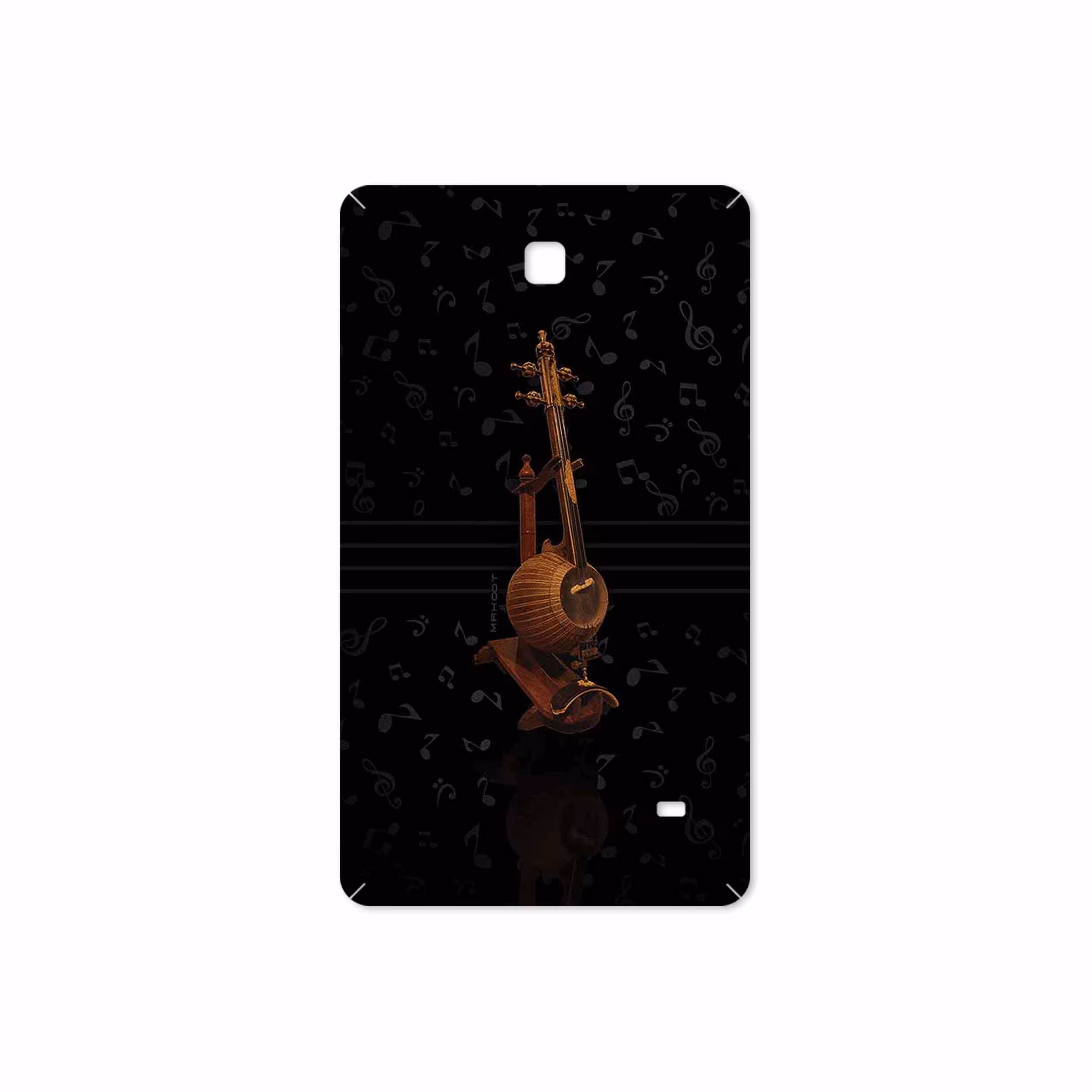 برچسب پوششی ماهوت مدل Persian Fiddle Instrument مناسب برای تبلت سامسونگ Galaxy Tab 4 7.0 2014 T231