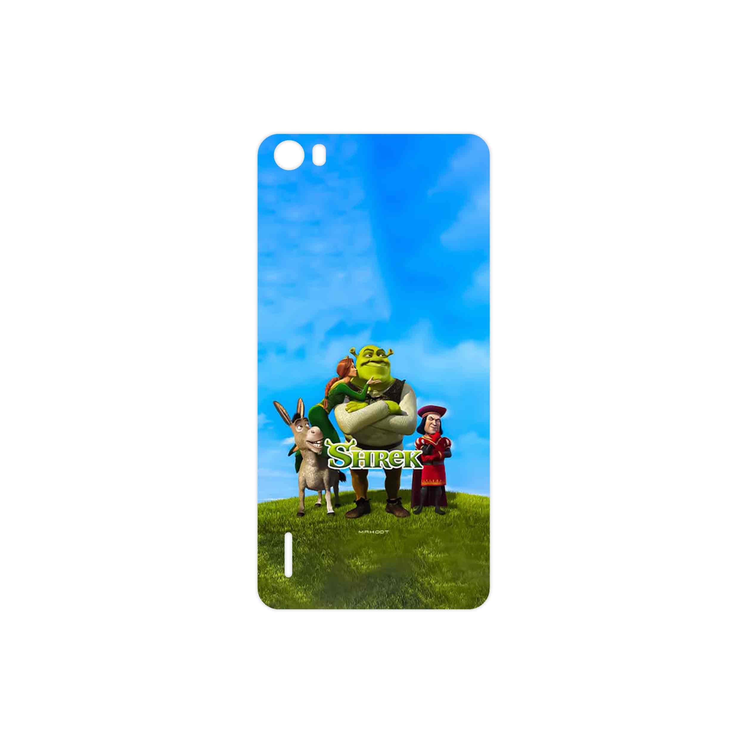 برچسب پوششی ماهوت مدل Shrek مناسب برای گوشی موبایل آنر 6