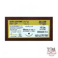 نخ بخیه کرومیک 5/0 کات سوزن 16