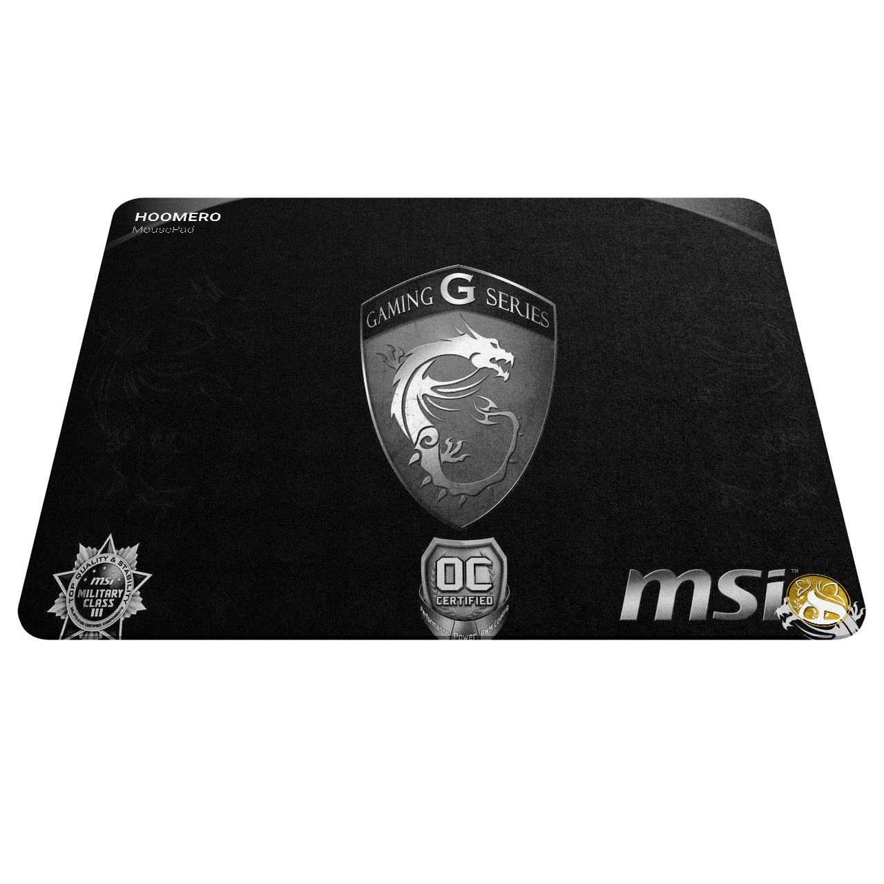 ماوس پد هومرو مدل A2690 طرح MSi gaming Computer hardware company