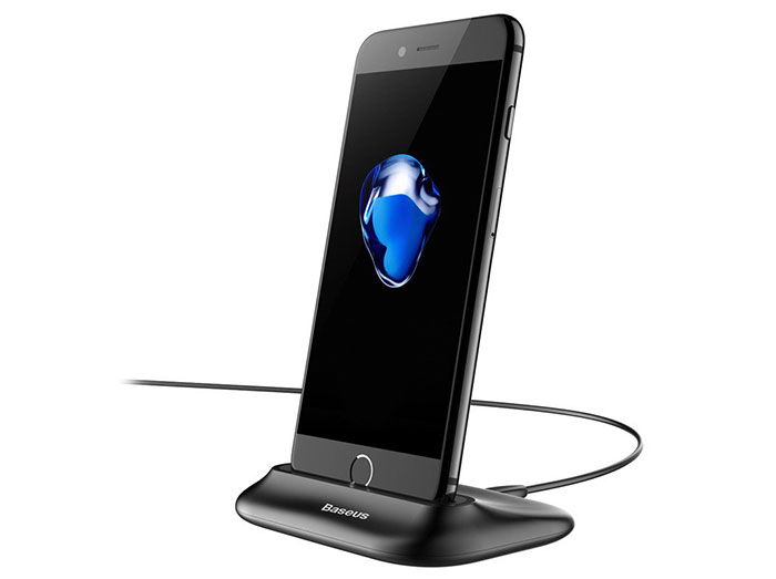 داک شارژ رومیزی لایتنینگ بیسوس Baseus Little Volcano Desktop Charging Station