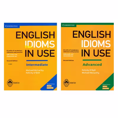 کتاب English Idioms In Use اثر Michael McCarthy And Felicity O`dell انتشارات اشتیاق نور دو جلدی