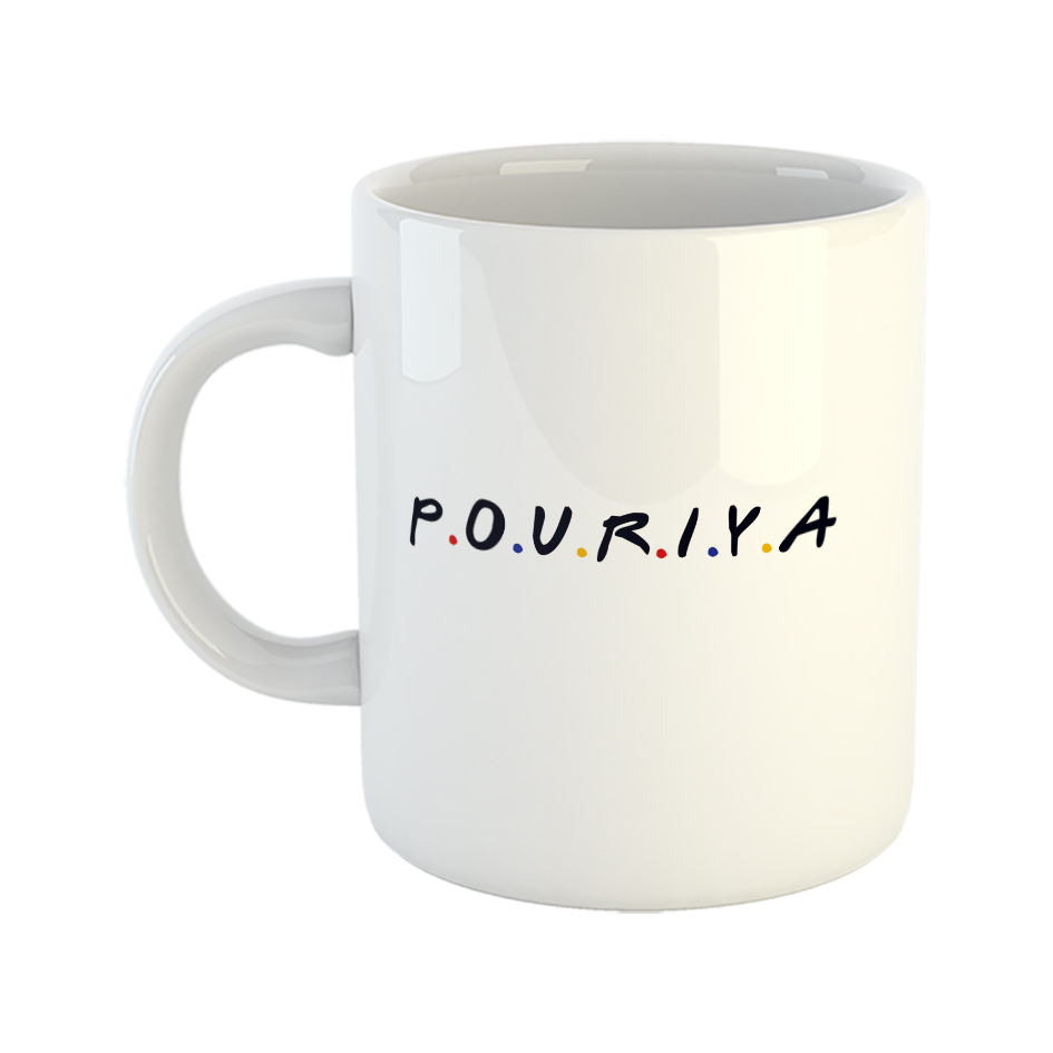 ماگ طرح friends مدل پوریا