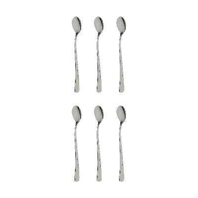 قاشق شربت خوری صنایع استیل ایران مدل مونزا بسته 6 عددی