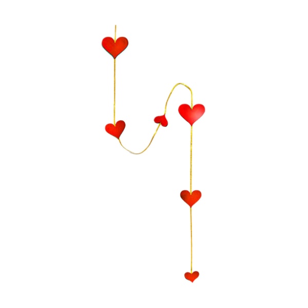 ریسه تزئینی مدل قلب