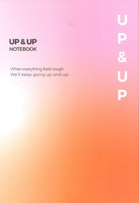 دفتر یادداشت خط دار خلاقیت UP & UP (نارنجی،کد 896) - ناشربوک | خرید آنلاین کتاب