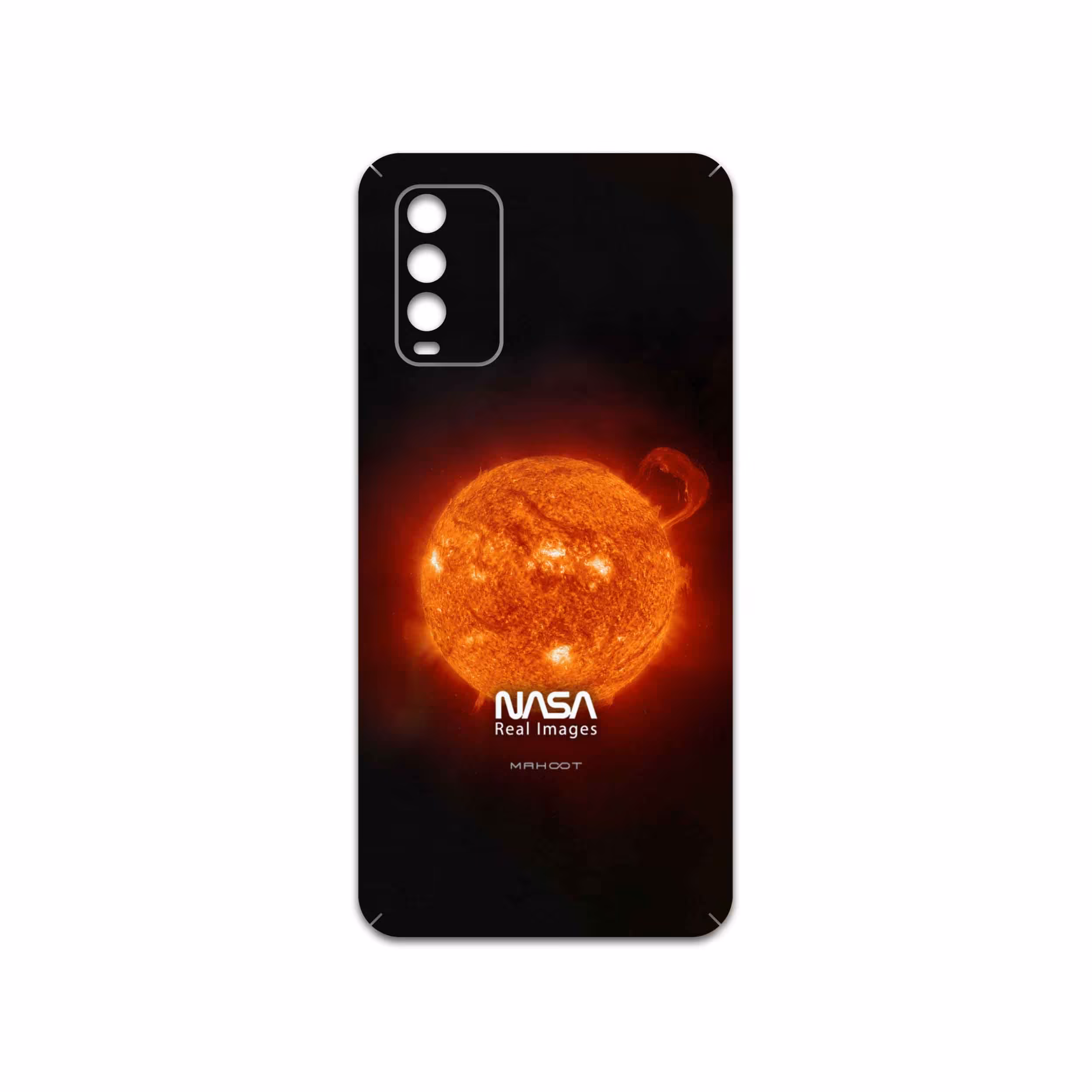 برچسب پوششی ماهوت مدل Sun-By-NASA مناسب برای گوشی موبایل شیائومی Redmi Note 9 4G