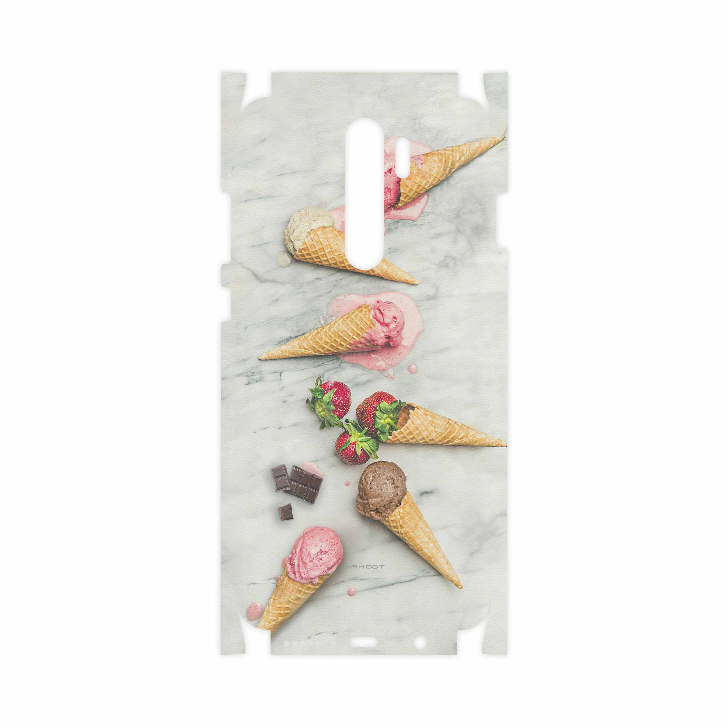 برچسب پوششی ماهوت مدل Funnel ice cream-FullSkin مناسب برای گوشی موبایل شیائومی Redmi Note 8 Pro