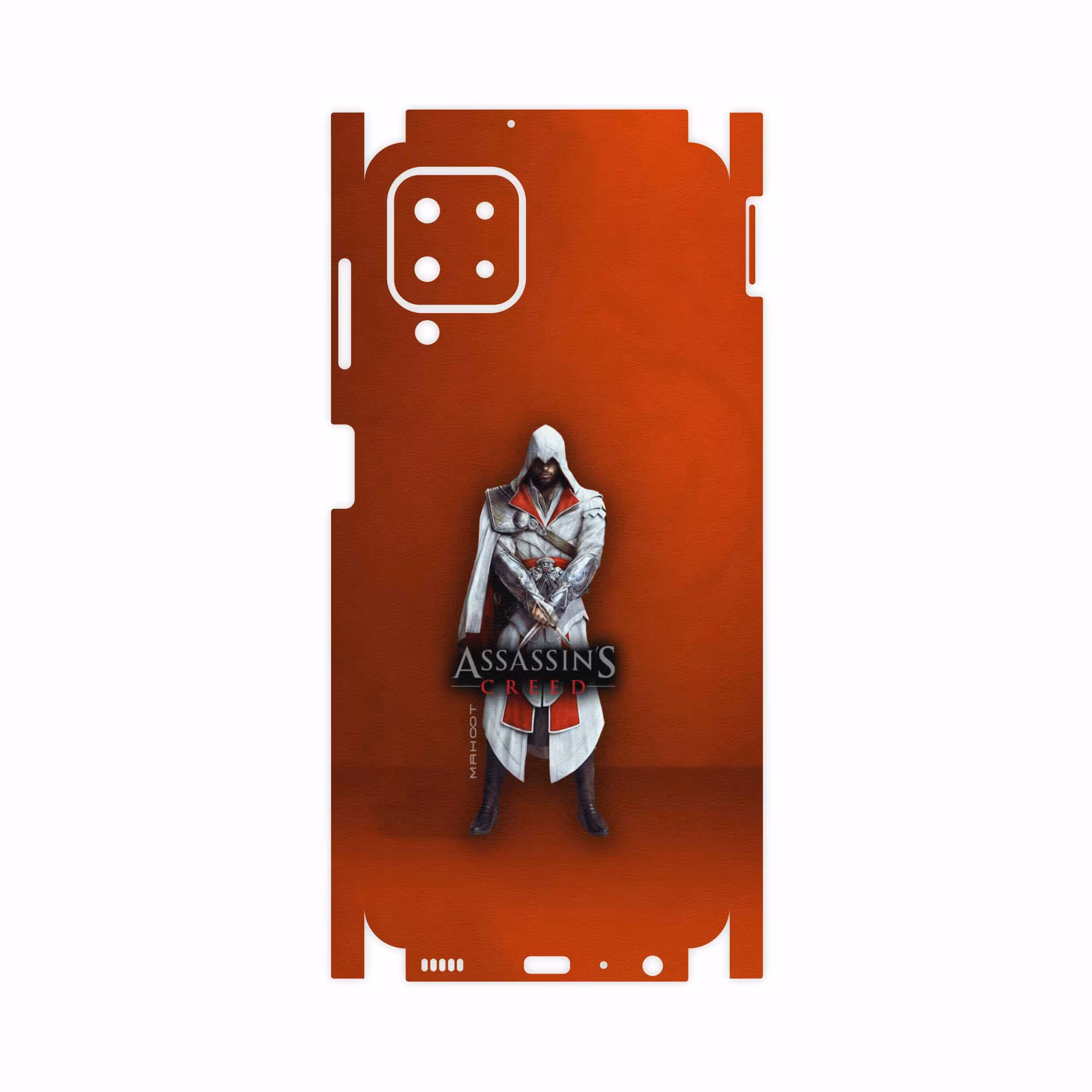 برچسب پوششی ماهوت مدل Assassin-Creed-Game-FullSkin مناسب برای گوشی موبایل سامسونگ Galaxy A22 4G