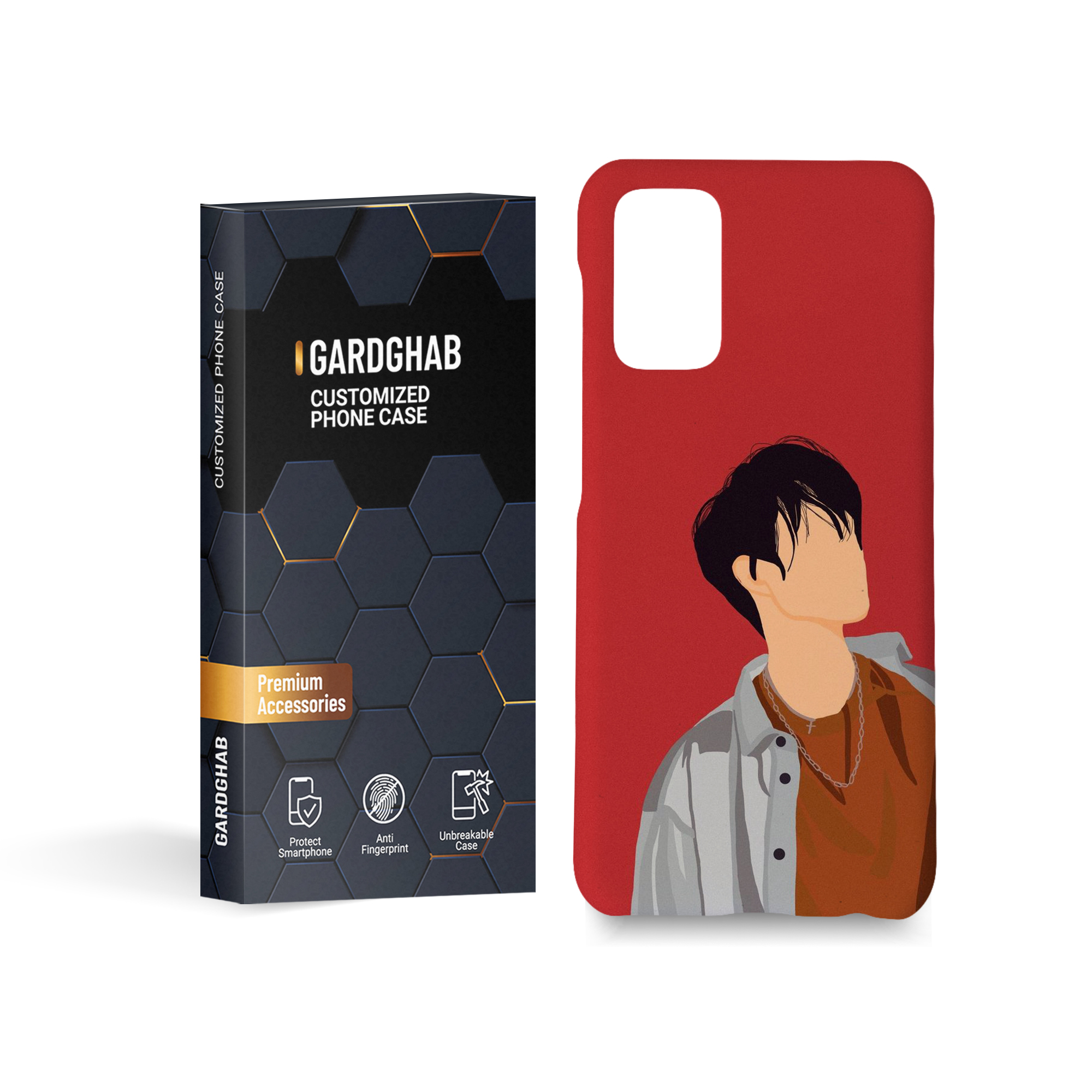 کاور گارد قاب مدل پسرانه مناسب برای گوشی موبایل سامسونگ galaxy a13 4g