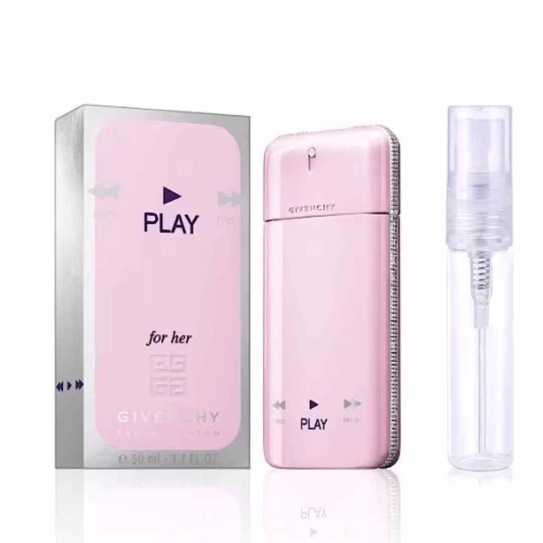 عطر گرمی جیونچی پلی زنانه طبع معتدل مناسب برای بانوان از برند پارکس فرانسه(کیفیت متوسط )