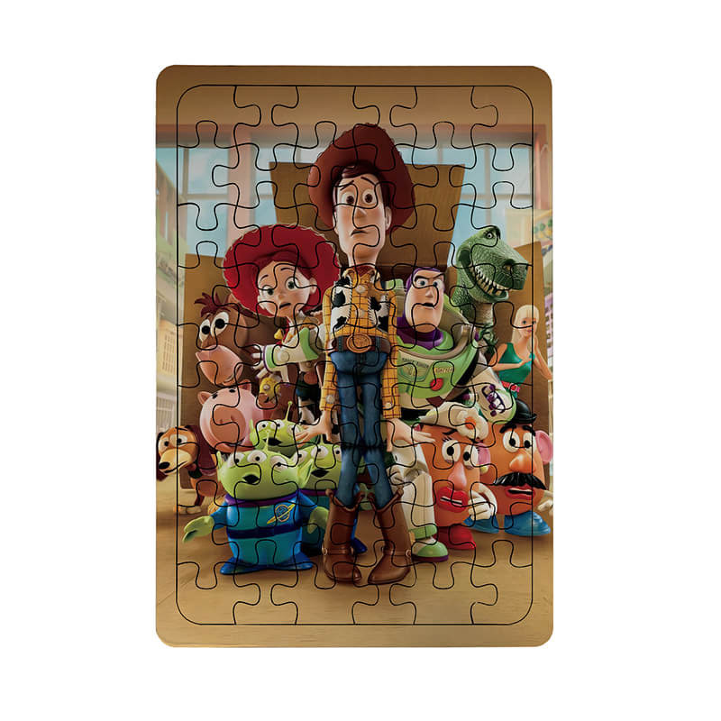 پازل چوبی 54 تکه طرح اسباب بازی ها کد 9215 | چاوه