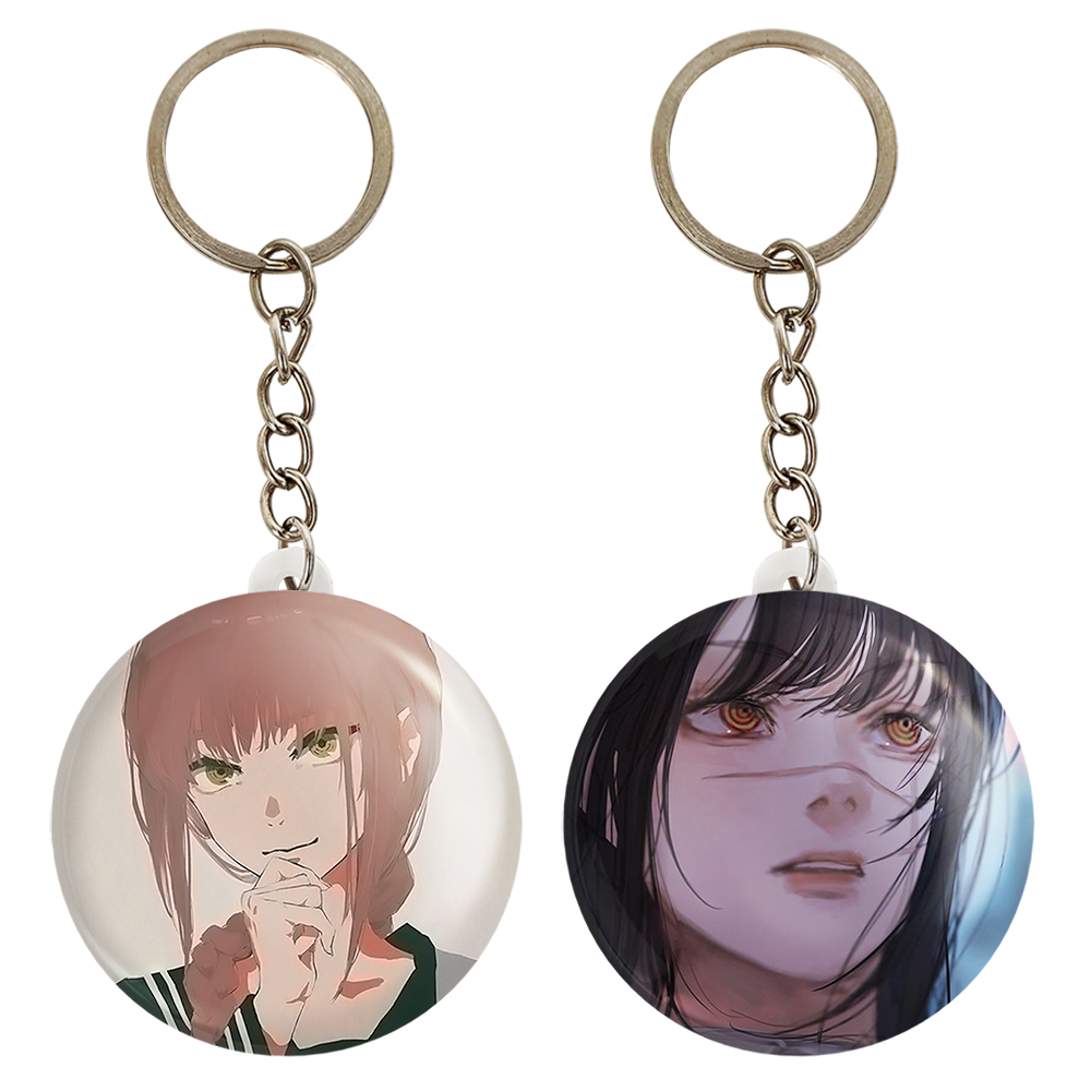 جاکلیدی خندالو مدل ریزه و ماکیما انیمه مرد اره ای کد 1798517983 مجموعه 2 عددی