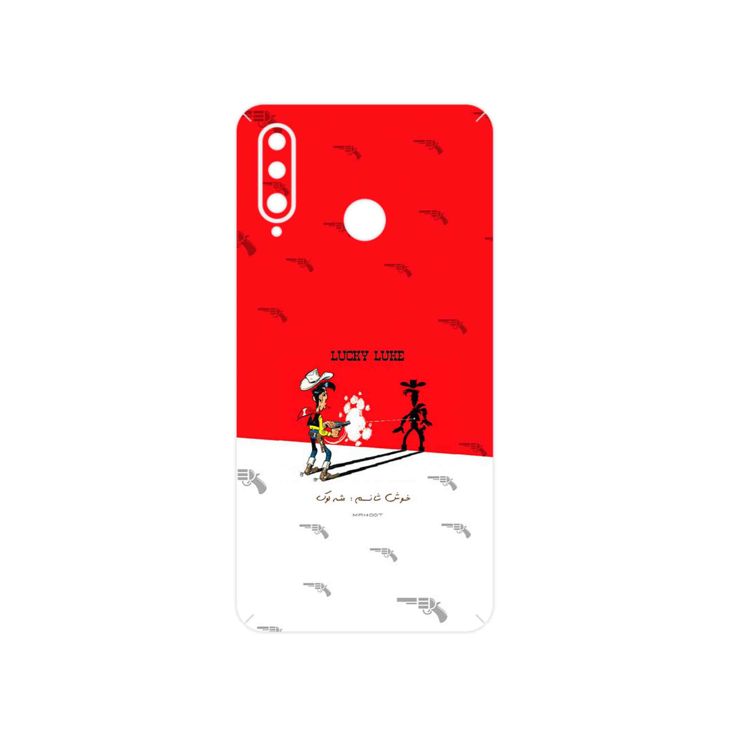 برچسب پوششی ماهوت مدل Lucky Luke مناسب برای گوشی موبایل هوآوی P30 Lite (48 MP Camera)