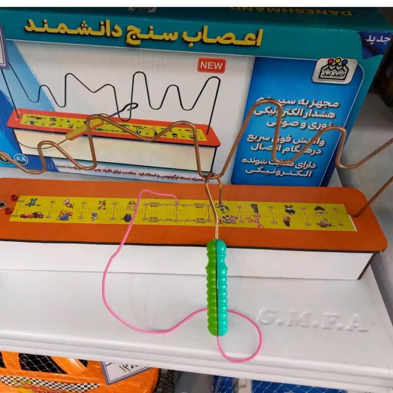 اعصاب سنج چوبی 40 سانتی بزرگ با باتری