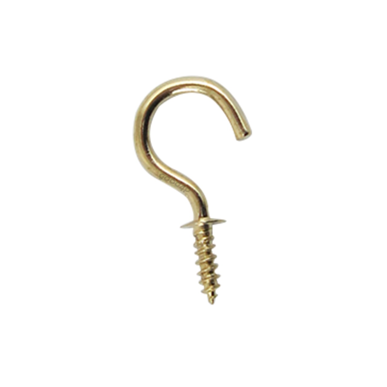 قلاب رزوه دو پله طلایی 3/4 قلاب سوالی