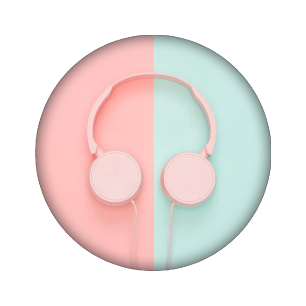 استیکر لپ تاپ طرح هدفون کد 4446