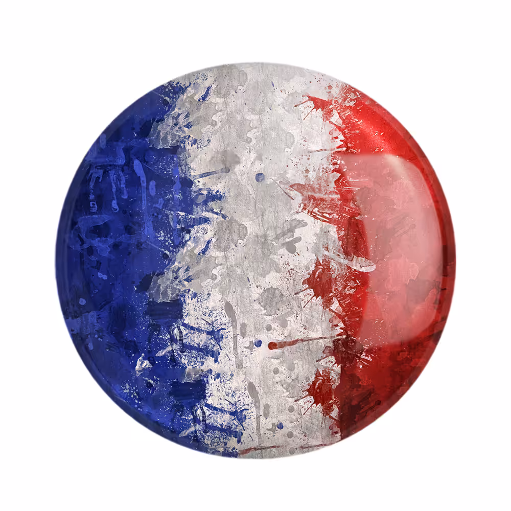 پیکسل خندالو مدل پرچم فرانسه کد 20526