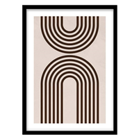 قیمت و خرید تابلو دکوراتیو مدل خطوط انتزاعی کد 1672