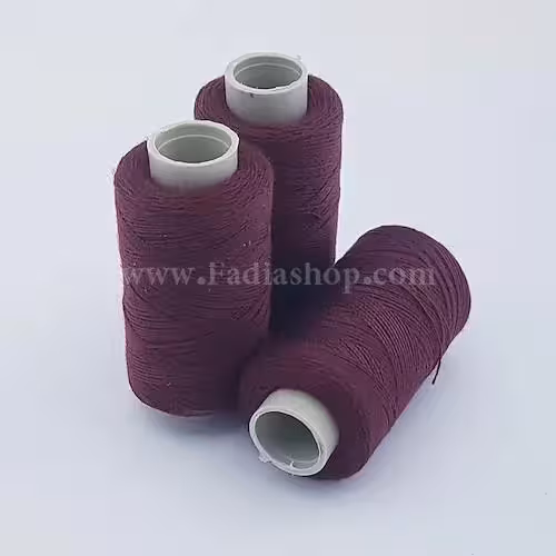 ماسوره نخ لی 138 زرشکی تیره