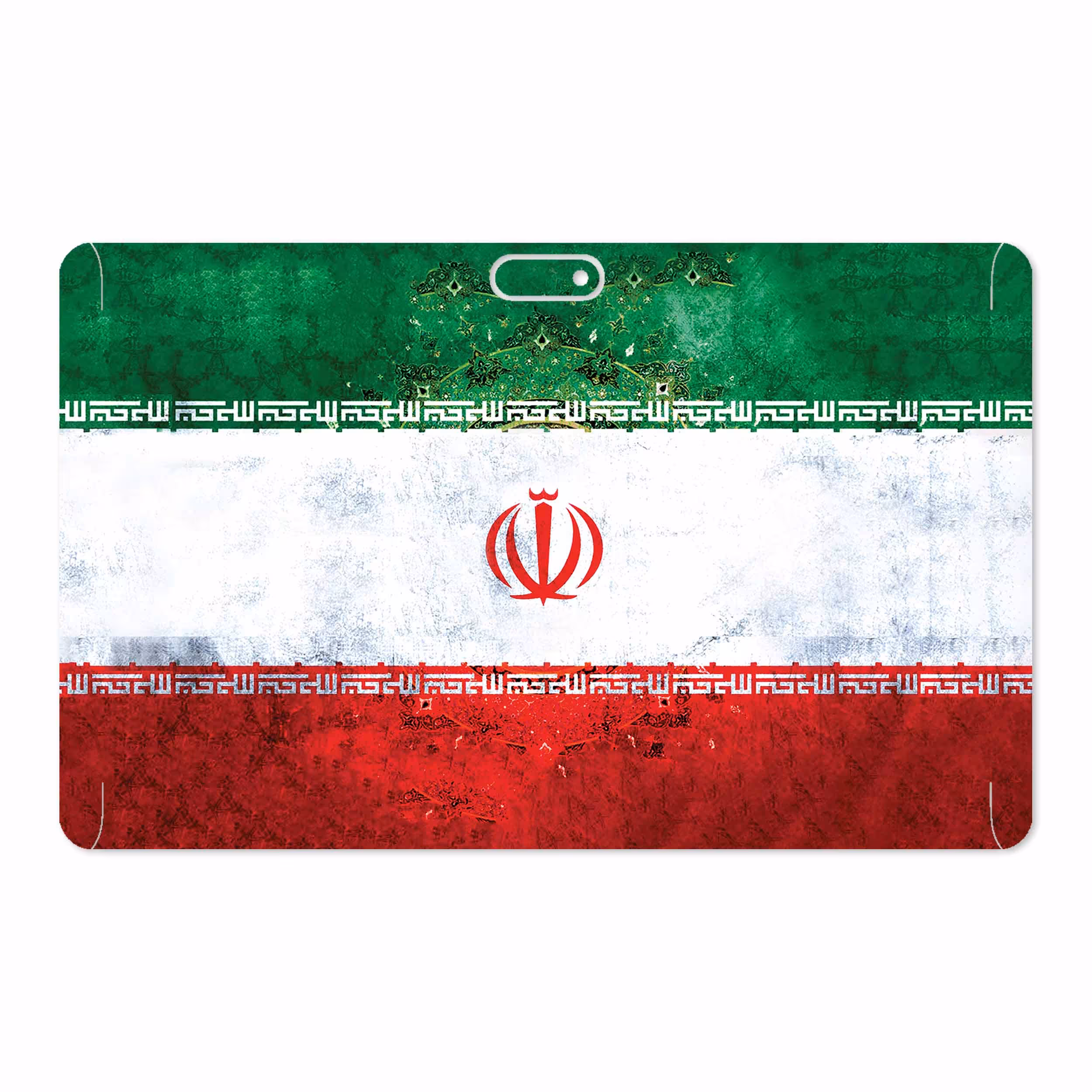 برچسب پوششی ماهوت مدل Iran-Flag-1 مناسب برای تبلت جی ال ایکس W11 Plus