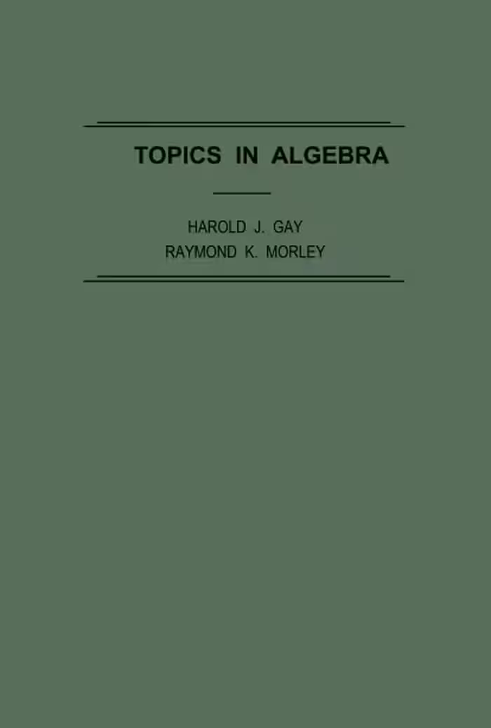 خرید و دانلود نسخه کامل کتاب Topics in Algebra