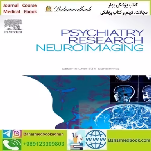 Psychiatry Research Neuroimaging Volume 295 to 306 2020 TRU