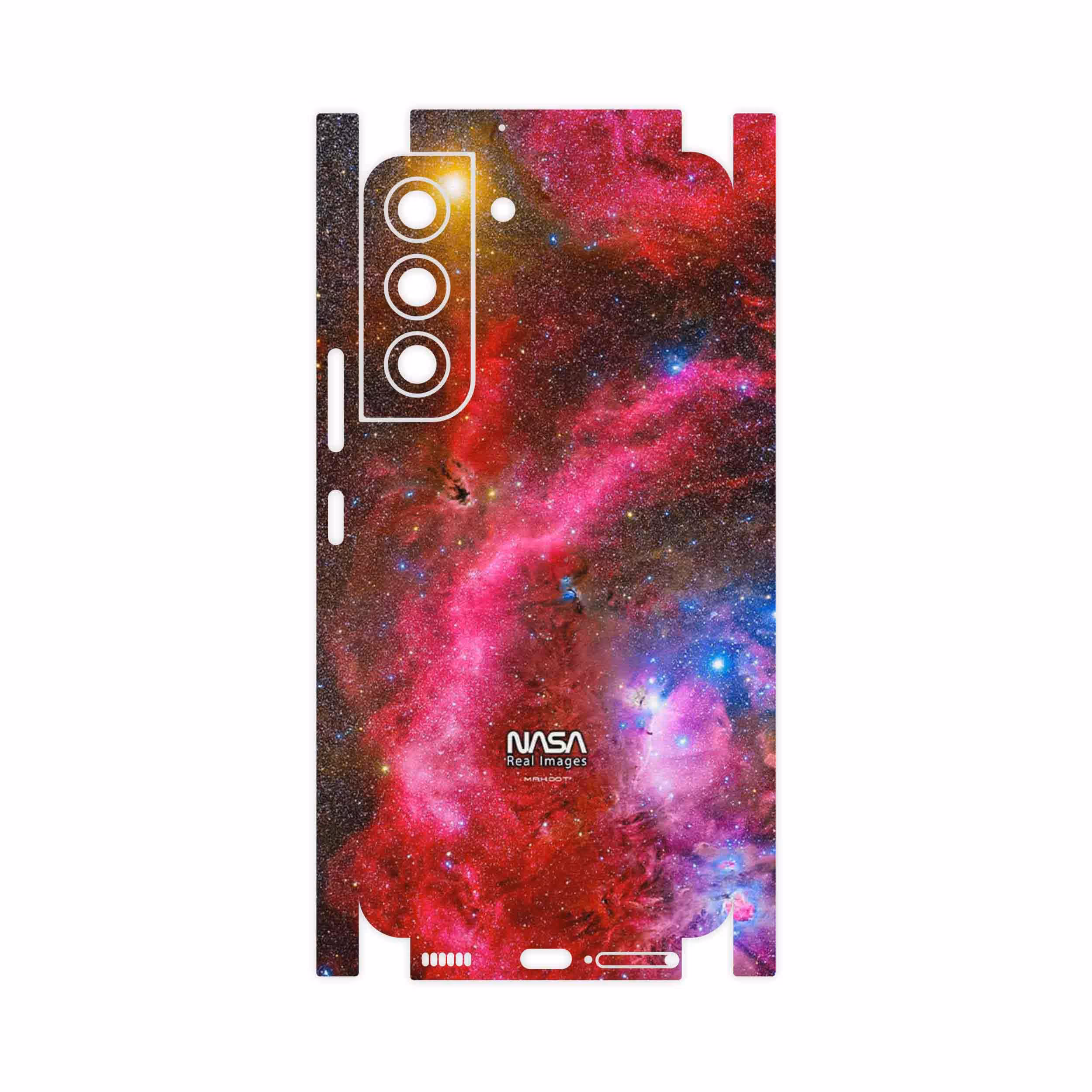 برچسب پوششی ماهوت مدل Universe b NASA 11-FullSkin مناسب برای گوشی موبایل سامسونگ Galaxy S22 5G