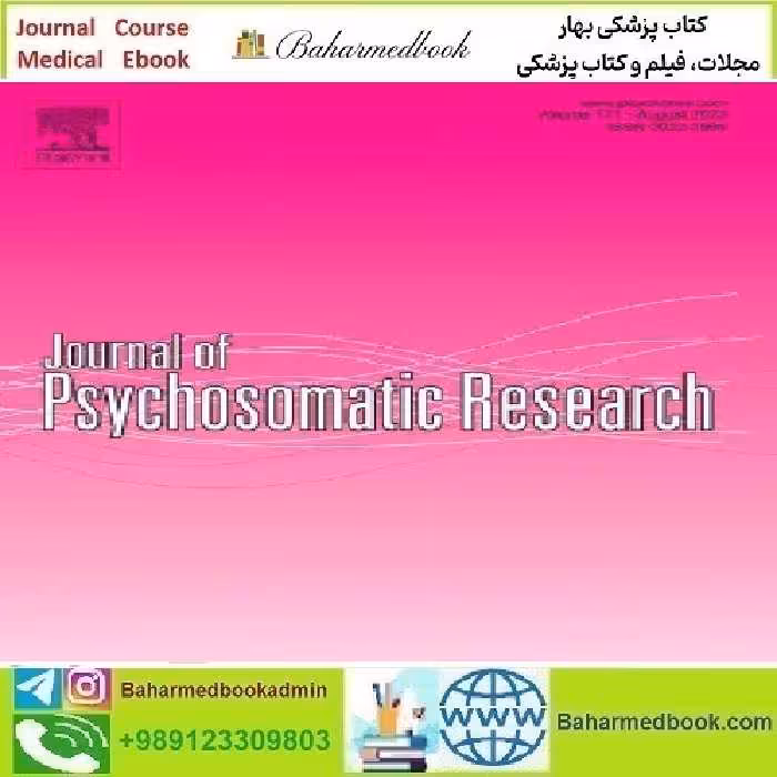 Journal of Psychosomatic Research Volume 128 to 139 2020 TR
