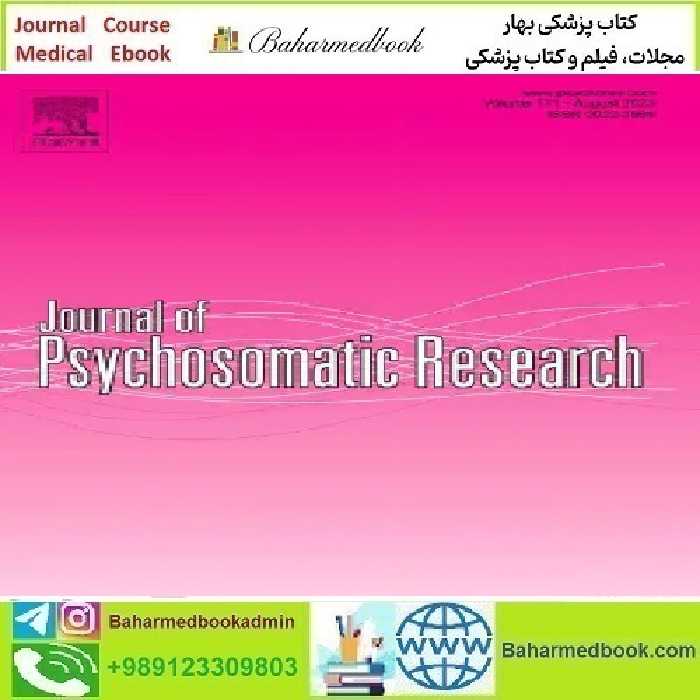 Journal of Psychosomatic Research Volume 128 to 139 2020 TR