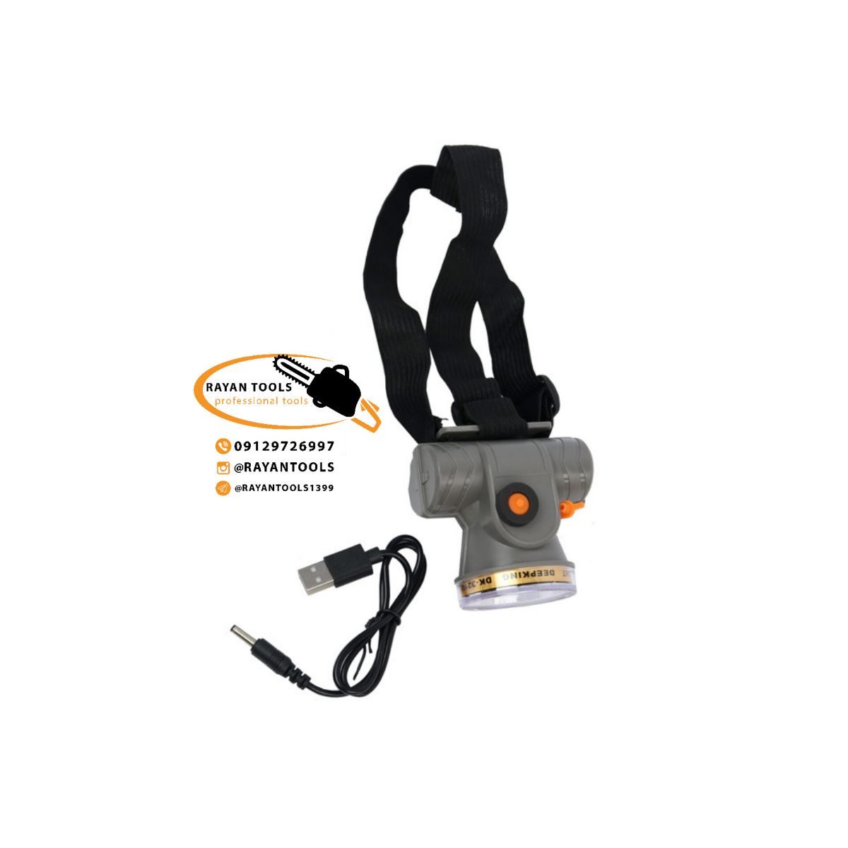 چراغ پیشانی برند دیپکینگ مدل DK-321U