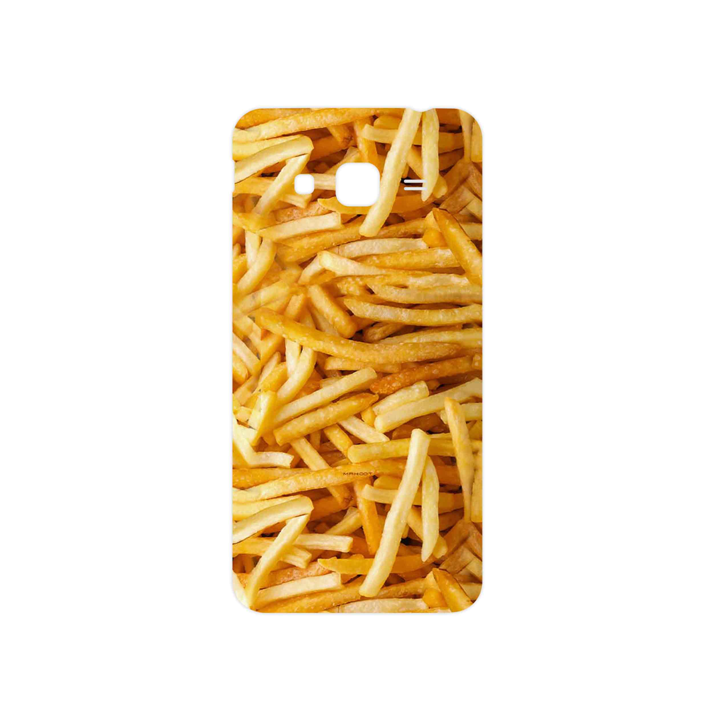 برچسب پوششی ماهوت مدل French fries مناسب برای گوشی موبایل سامسونگ Galaxy J3 2016