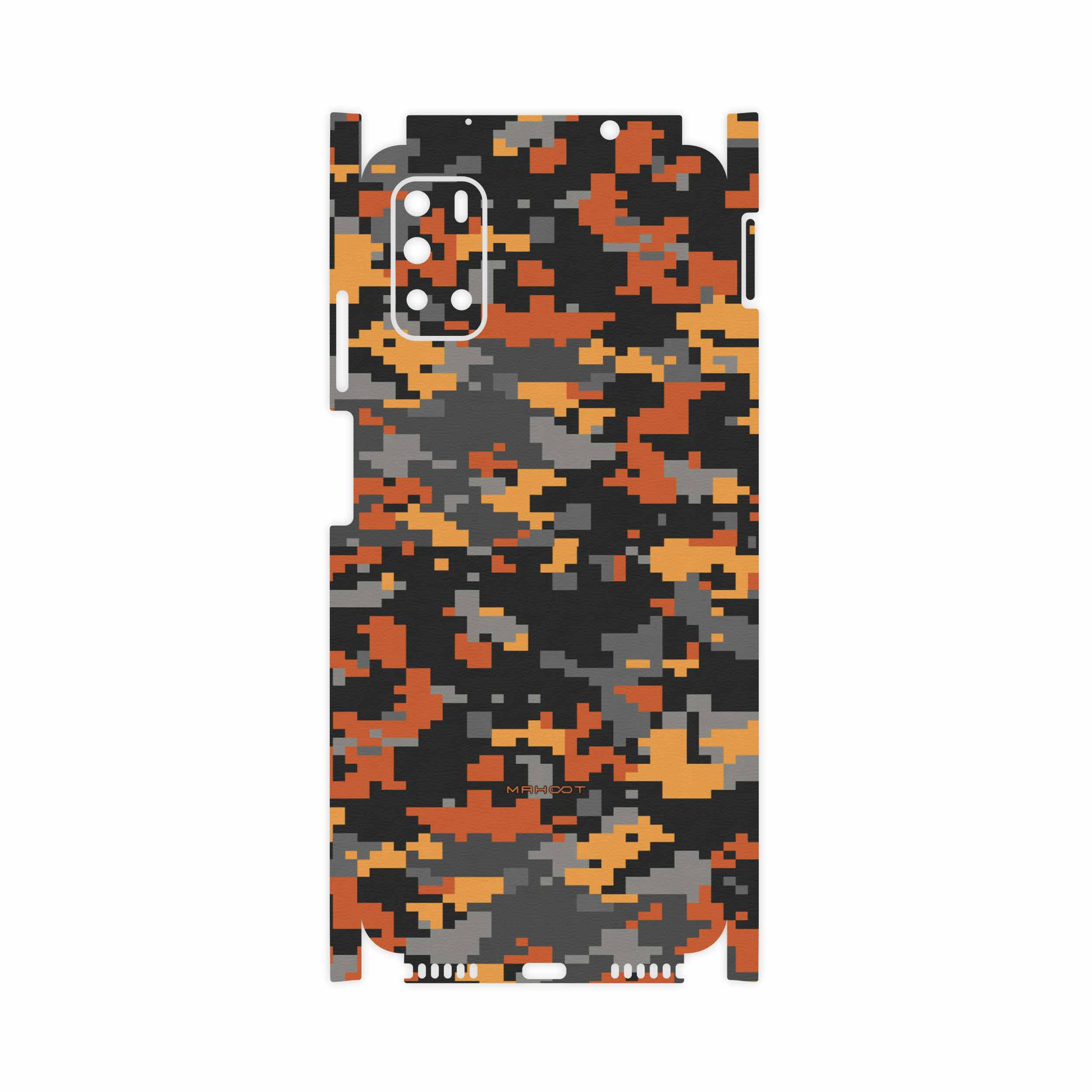 برچسب پوششی ماهوت مدل Army-Autumn-pixel-FullSkin مناسب برای گوشی موبایل جی پلاس Z10