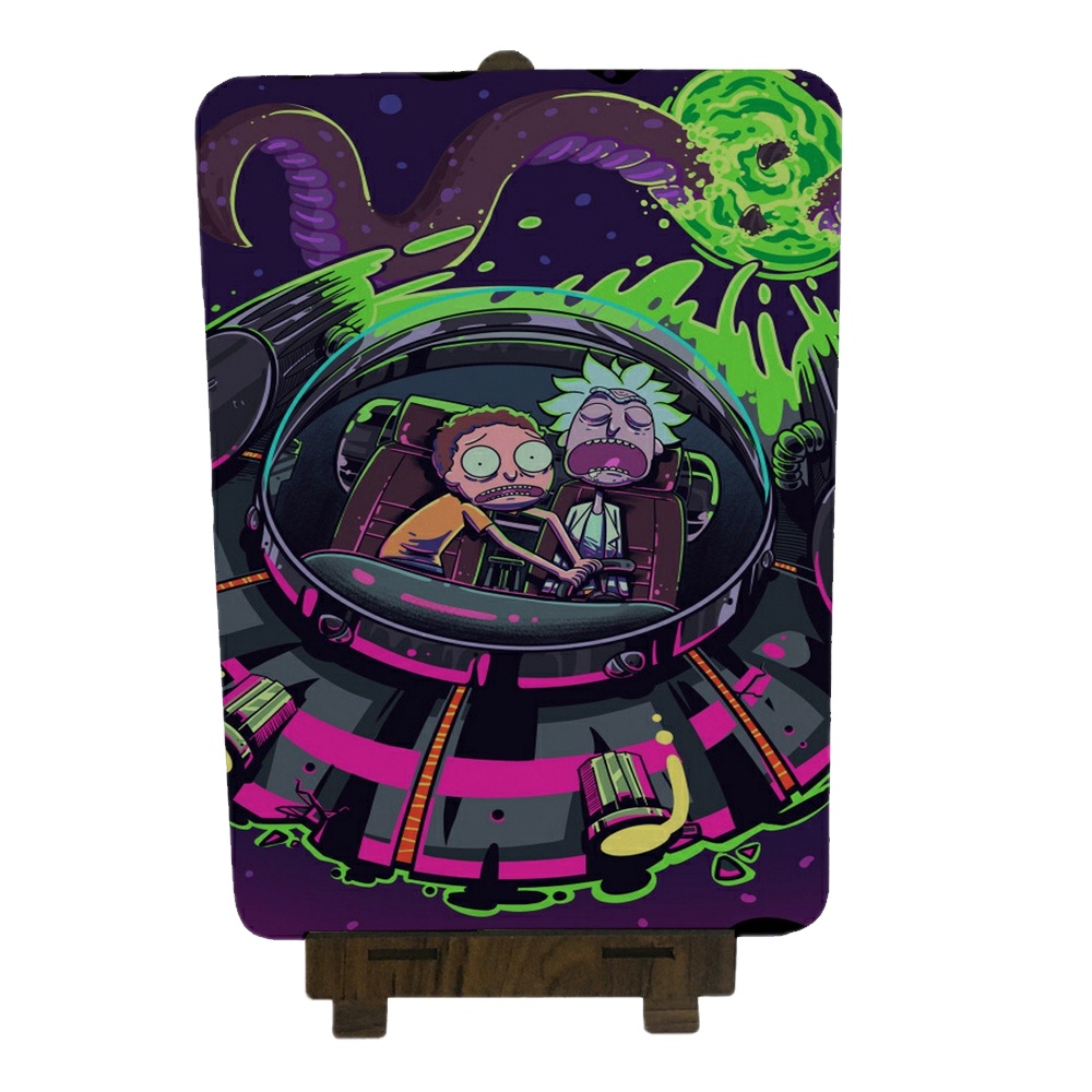 تابلوشاسی رومیزی طرح ریک اند مورتی کد bm6