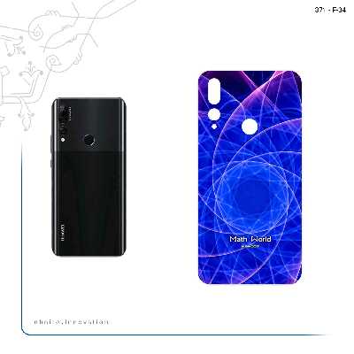 برچسب پوششی ماهوت مدل Mathematical Geometric Shape 9 مناسب برای گوشی موبایل هوآوی Y9 Prime 2019