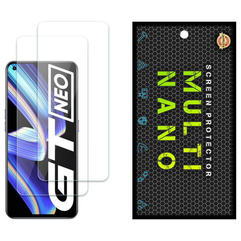 محافظ صفحه نمایش مولتی نانو مدل X-S2N مناسب برای گوشی موبایل ریلمی GT Neo بسته دو عددی | کالا برتری