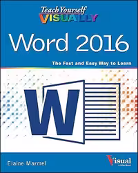 خرید و دانلود نسخه کامل کتاب Teach Yourself VISUALLY Word 2016 -   Convrted Pdf