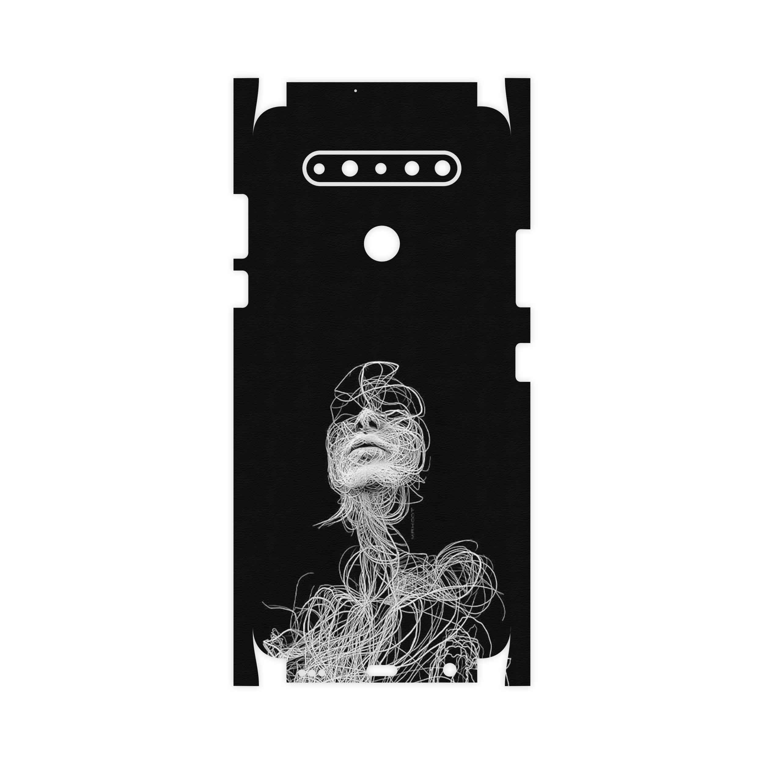 برچسب پوششی ماهوت مدل Strings Digital Art 2-FullSkin مناسب برای گوشی موبایل ال جی K51s