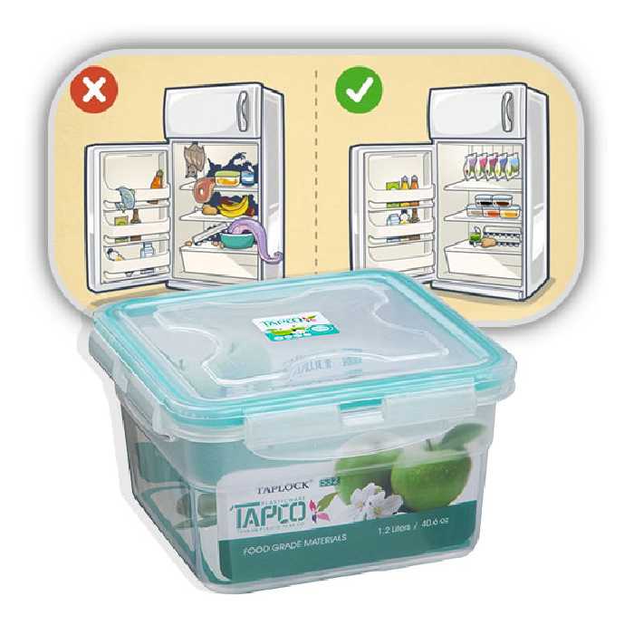 ظرف نگهدارنده تاپکو مدل چهارگوش 532