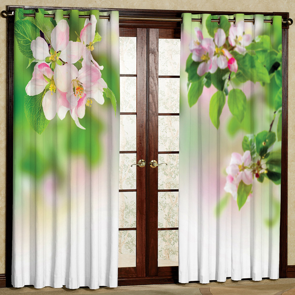 پرده پانچی مدل مخمل کد 6019 سایز 280x140 سانتی متر