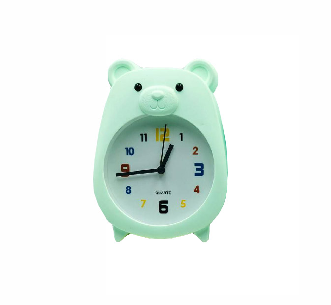 ساعت رومیزی زنگ دار طرح خرس کد 66262