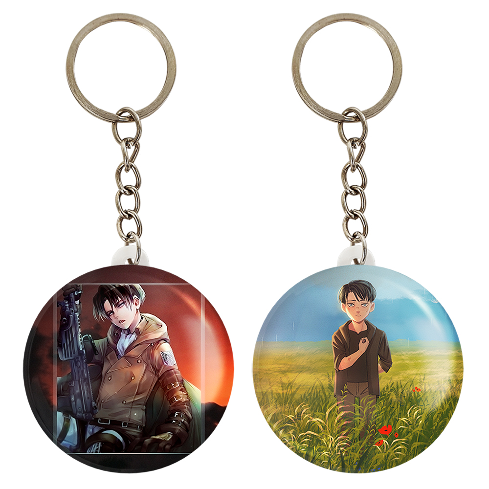 جاکلیدی خندالو مدل لیوای انیمه اتک آن تایتان کد 1858118588 مجموعه 2 عددی