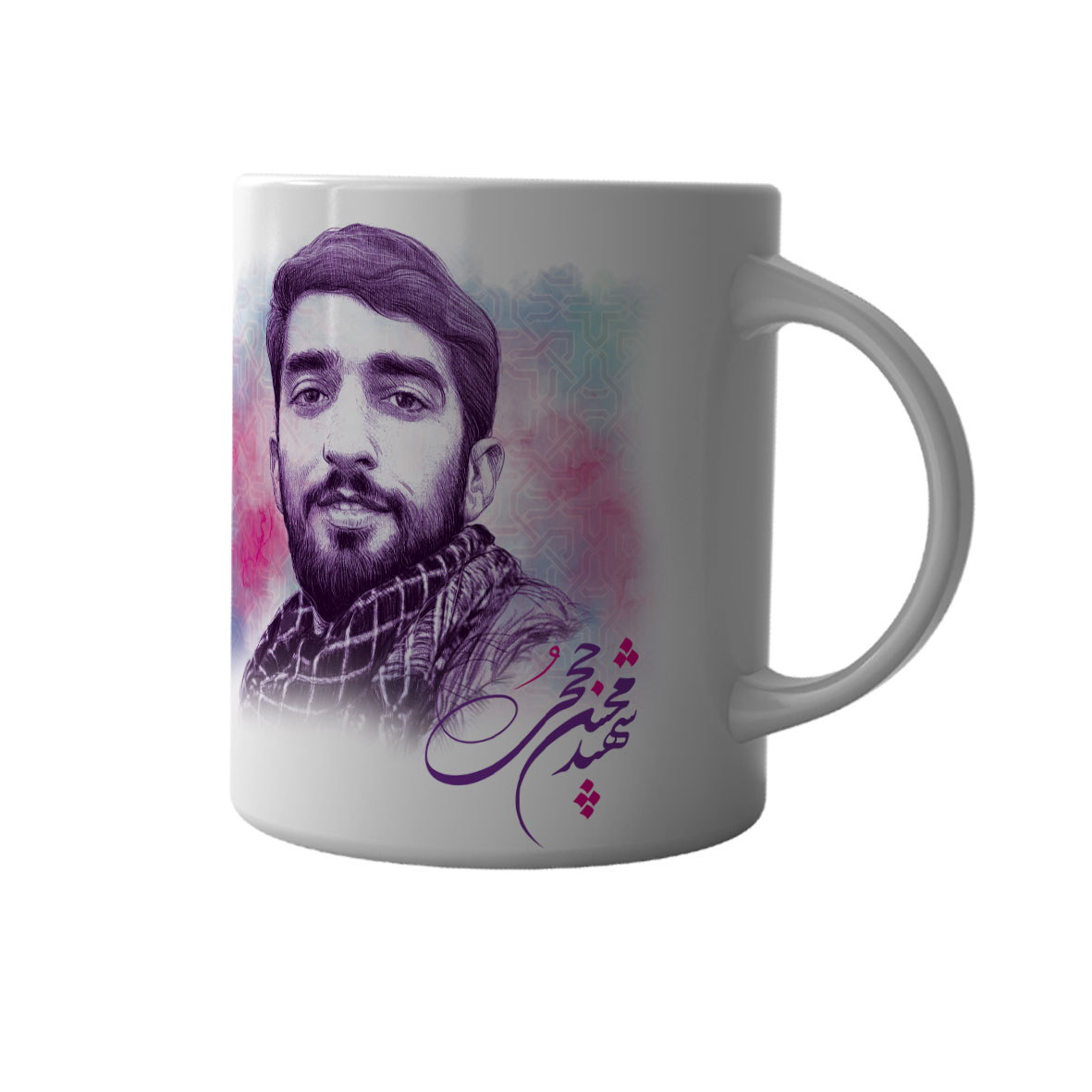 ماگ طرح شهید حججی کد m-59