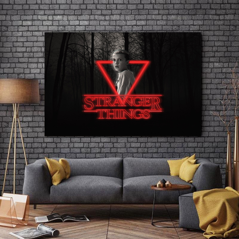 تابلو شاسی طرح سینما مدل Stranger Things کد A180