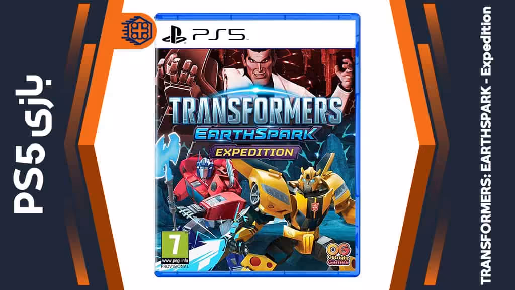 دیسک بازی TRANSFORMERS: EARTHSPARK – Expedition – مخصوص PS5
